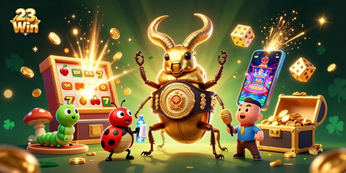 Experience thrilling wins at 23Win with an exciting casino adventure featuring dynamic characters and games.