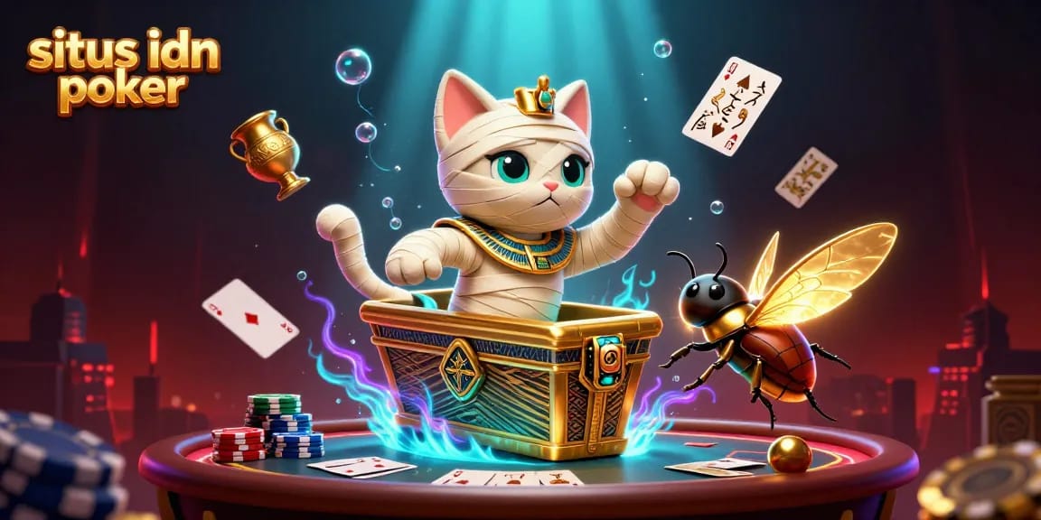 Permainan situs idn poker dengan kartu dan dadu yang menggugah selera.
