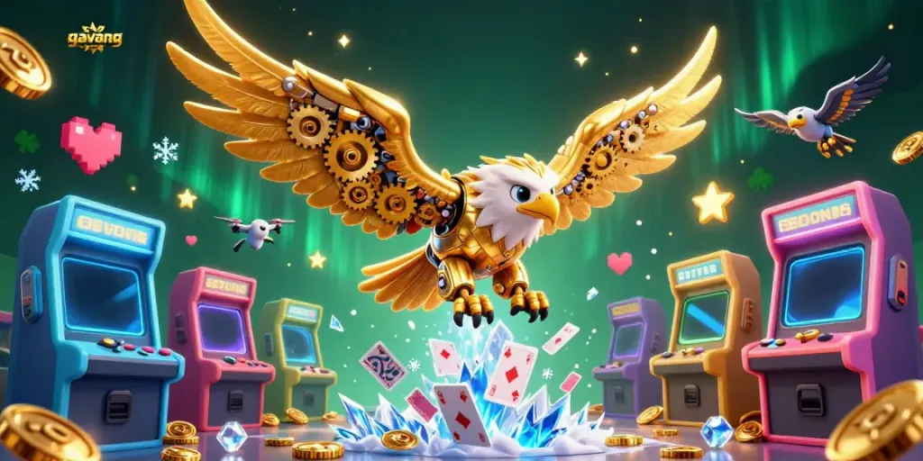 Engage with Gavang's thrilling dive into holographic gaming elements and dynamic casino atmosphere.