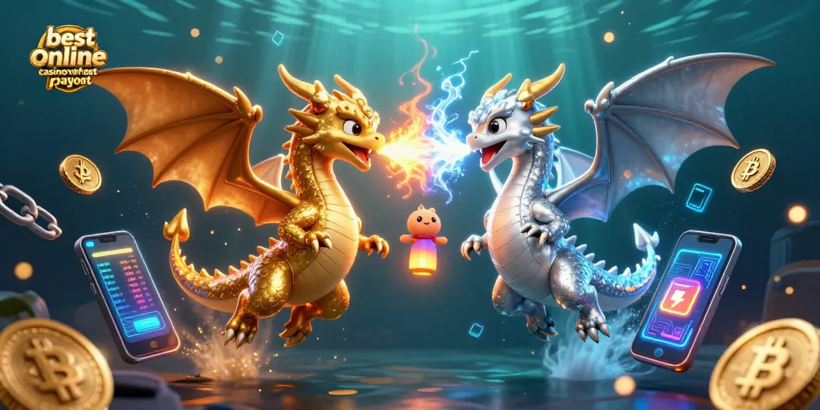 Engage with the best online casinos with fast payout through dynamic 3D dragons and digital gaming elements.