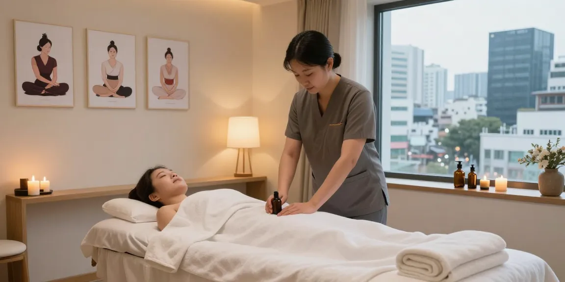 강남러시아출장에서 전문 마사지사가 준비하는 편안한 치료 공간