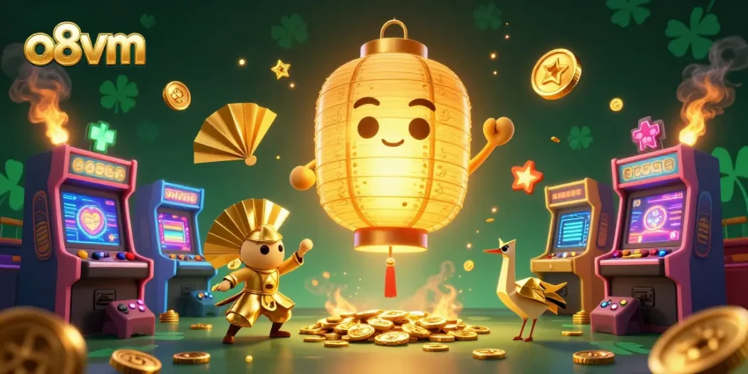 Engage with thrilling games at o8vm featuring vibrant characters and colorful casino elements.